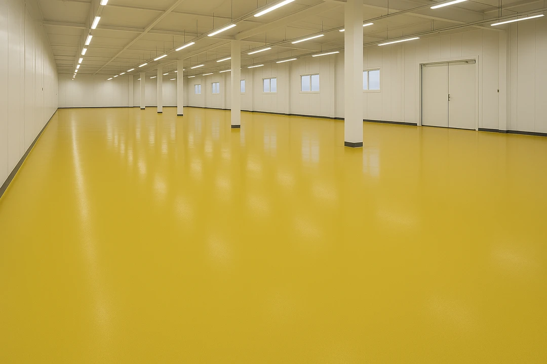 Posadzka poliuretanowa w fabryce